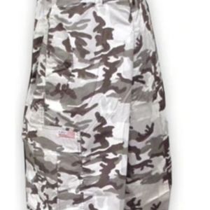 Ufo pants, gray and white camo, unisex or men's, XS